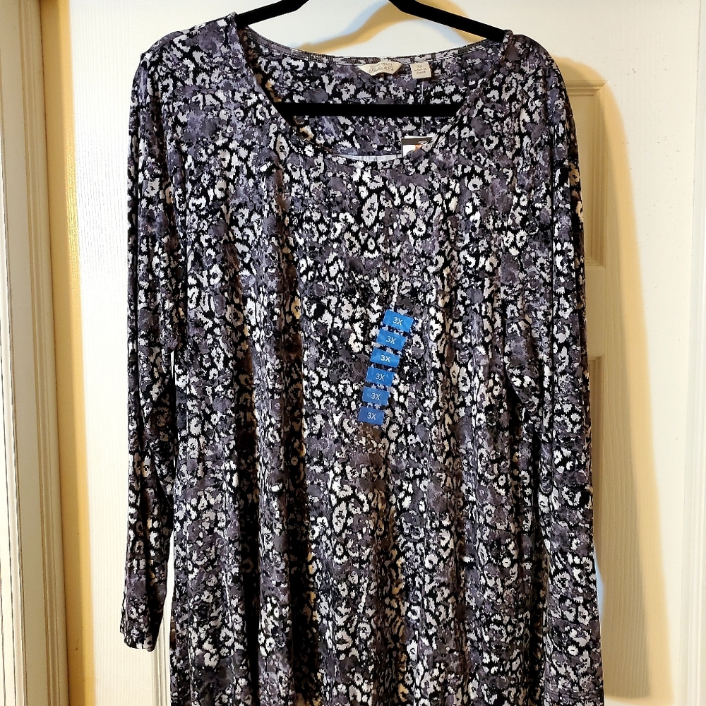 Womens 3x tunic blouse